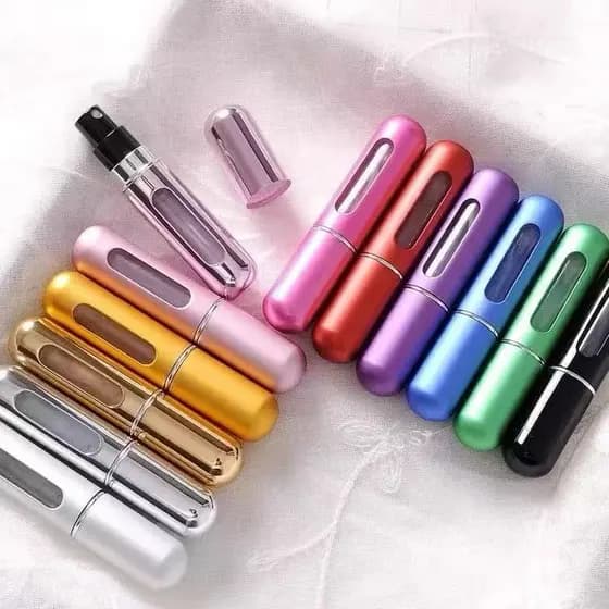 Frasco De Perfume Recarregável De 5ml-Portátil Mini E Perfeito Para Viagens