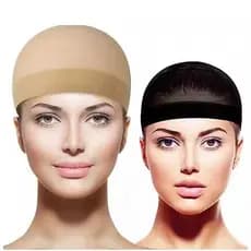 kit toca 2 Wig Cap Touca Para Peruca Front Ou Full Lace , Wig Cap para Peruca para Prender Cabelos Redinha