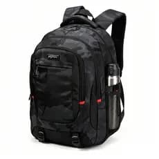 Mochila Resistente Camuflada JIESPote, Multiuso para Trabalho, Viagem e Escola, Compartimento para Notebook, Bolso para