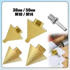 M10-M14 Diamond Cone Ceramic Tile Drilling and Polishing Machine com um diâmetro de 38mm-50mm