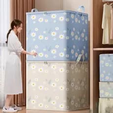 185L【3pcs】E Roupas Domésticas Caixa De Armazenamento Colchas De Grande Capacidade Da