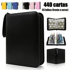 Pokémon Zippered Binder for 440 Cards Hard Cover TCG Card Holder Ready for Delivery