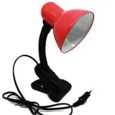 Luminaria De Mesa Com Garra Clip Presilha Bivolt Abajur Leitura Estante Quarto Maquiagem Manicure