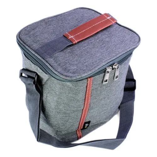 Marmita Térmica Cinza Jeans Com Alça Resistente 7l Cinza Jeans Cinza