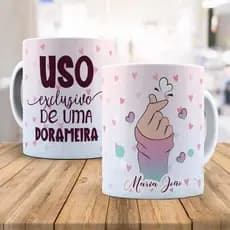 Caneca_ Personalizada_PORCELANA _COM _SEU_NOME_DORAMA_DORAMEIRA_PRESENTE