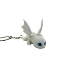 Chaveiro Fúria da Luz Impressão 3D – Como Treinar o Seu Dragão | Geek Decorativo Criativo