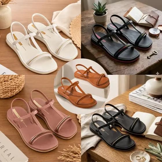 Sandália Feminina Ipanema Glow Sempre Nova Leve Calce Fácil Lançamento Original