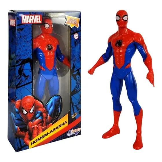 Boneco Homem Aranha Articulado Brinquedo Vingadores  Grande