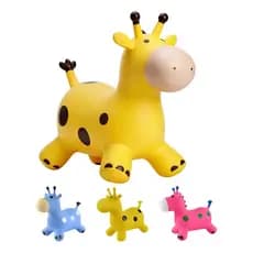 Girafa Cavalo Upa Upa Brinquedo Girafinha Crianças C/ Som