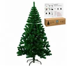 Arvore de Natal 180cm com 650 galhos Tradicional Verde