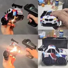 Brinquedo Carro Drift Controle Remoto Com Luz E Faíscas 4x4