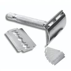 Aparelho de Barbear Articulado Clássico Retrô Antigo Para Barbeador >>>  LAMINA DE BRINDE<<<