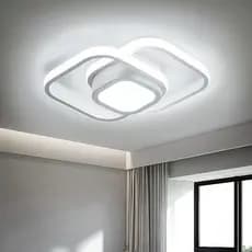 Moda simples e moderno LED luz de teto lâmpada lustre adequado para corredor, sala estar, quarto, cozinha