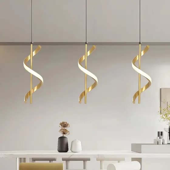 Luminária De Teto Pendente Led Moderna Lustre para Corredor Sala Quarto Cozinha moda Alto nível