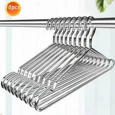 Kit 30/20/10 Cabides Tintureiro Metal Aço Cromado Adulto Cava Resistente Cabide，promoção de atacado