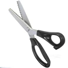 Tesoura Picotar Tecido 23cm – Corte em Ondas, Acabamento Profissional - Carnaval