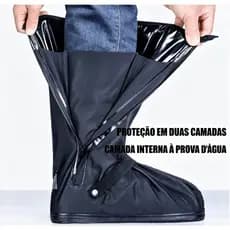 Capa De Chuva Para Tênis Cano Alto Unissex Antiderrapante Impermeável Oferta viva