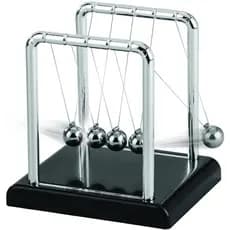 Pêndulo de Newton Enfeite Decoração p/ Sala Escritório Balance Balls13,5cm