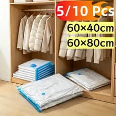 Kit 10/5/3 Saco a Vacuo Organização de Roupas Mala Viagem Guarda Roupa