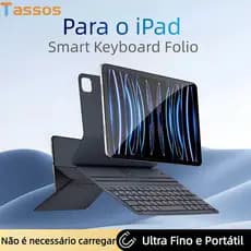 TASSOS Capa Para Tablet Com Teclado iPad Air 4/5/6/ iPad 10ª Geração/ Ipad Pro 11（2018-2022）10,9/11Polegados