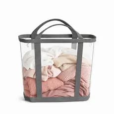 Cesto De Roupa Suja De Malha Respirável , Grande Capacidade , Multifuncional , Organizador De Armazenamento De Canto Res