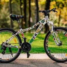 Kit 50 a 200 Adesivos Personalizados Para Bicicleta, Moto, Carro, Capacete e Caixa de Som