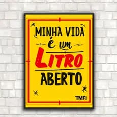 Quadros Decorativos Cervejas Para Bar, Sala e Quarto MDF 30X20