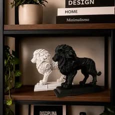 KIT Para Decoração de Sala, Quarto, Mesa, Estante e Rack Leão de Judá