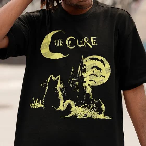 Camiseta Unissex 100% Algodão Estampada Cat The Cure