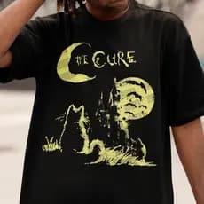 Camiseta Unissex 100% Algodão Estampada Cat The Cure