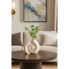 Kit Dupla Vaso Mônaco – Decoração Moderna para Casa, Sala e Escritório - Vasos Decorativos | Luxo