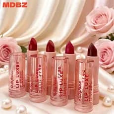Batom Líquido Ruby Rose Satin Lip Luxe | Brilho Natural, Hidratação e Conforto nos Lábios - HB-L6000