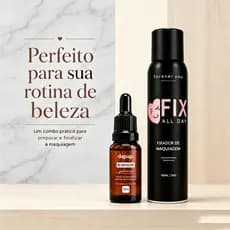 Dapop Primer Blindagem 15ml e Forever you Fixador 150ml – Pele Preparada para uma Make Duradoura FY300+DP2267