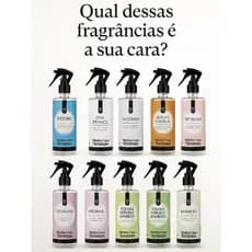 Aromatizador de Ambiente e Tecidos 250ml Home Spray Perfumado -  Varios Aromas