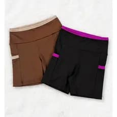 KIT 2 Peças de Shortinho de Academia Feminino