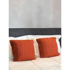Capas De Almofada Macias 45X45 Sala Sofa Cama Decorativa Tricot Trança Decoração Tricô Luxo FI