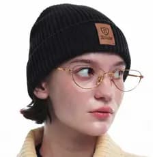 Touca Gorro Feminina Masculina de Tricô Inverno Canelada Grossa Quentinha Beanie Unissex