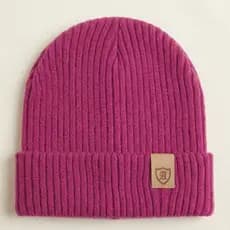 Touca Infantil Criança Gorro de Tricô Canelada Quentinha Inverno Unissex Menino Menina Beanie Grossa