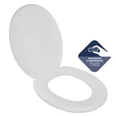 ASSENTO SANITARIO ALMOFADADO, TAMPA DE VASO ALMOFADADA