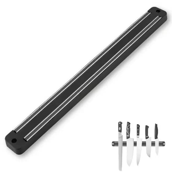 kit Barra Magnética Imã Suporte Facas e Ferramentas 1/2/3 Unidade 50cm