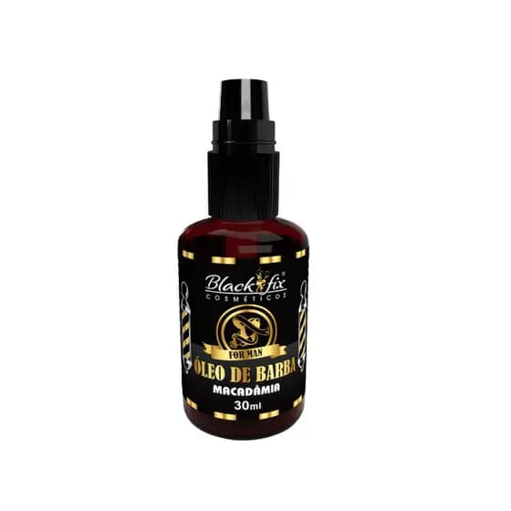Óleo de Barba Macadâmia Blackfix - 30ml