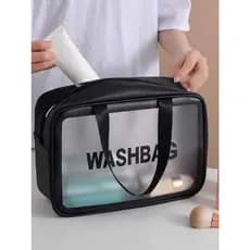 Necessaire Feminina Multiuso Viagem Maquiagem Higiene Alça Pratica Compacta Organizador Reforçado