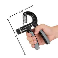 Hand Grip Com Ajuste De Intensidade 5-60kg Fortalecedor de Mão e Antebraço  para Fisioterapia
