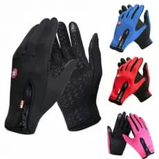 Luva Térmica  Impermeável Unissex quentinha para Moto e Bike Com Touch Screen proteger do frio