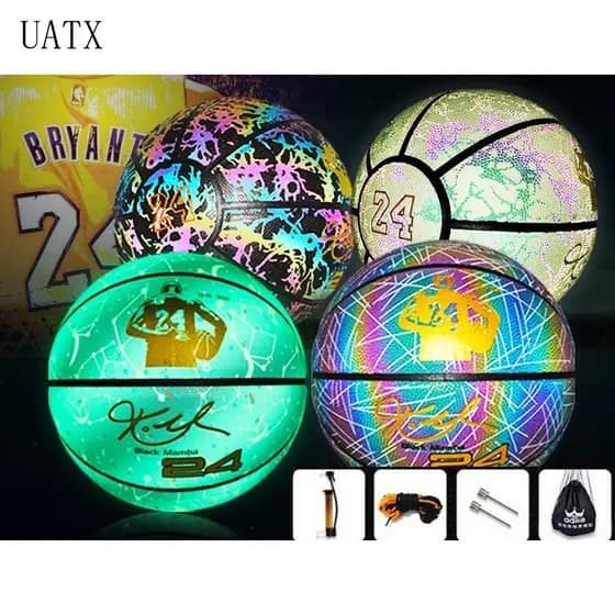 Bolas de Basquete Holográficas Refletivas e Resistentes ao Desgaste THGF