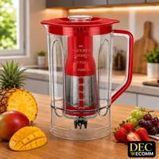 Copo Liquidificador Mondial Turbo L1200 L1100 L1000 Vermelho Original