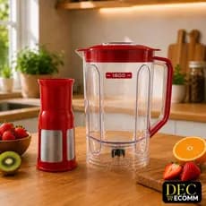 Copo Liquidificador L-99 FR Mondial Original Vermelho Turbo Power Completo