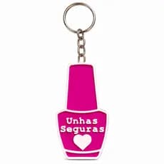 Chaveiro Abridor de Latas Unhas Seguras Para Unhas Longas Feminina Unha de Gel Alongamento Manicure Nail Brinde Mimo