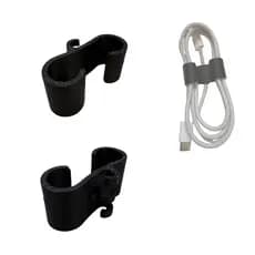 Suporte Organizador de Cabo Carregador USB - Prendedor enrolador