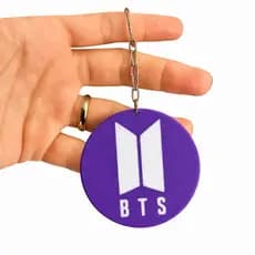 Espelho de Bolsa BTS KPOP Chaveiro Espelho Portátil para ARMY Coreano Presente Lembrancinha Maquiagem Acessorio Feminino